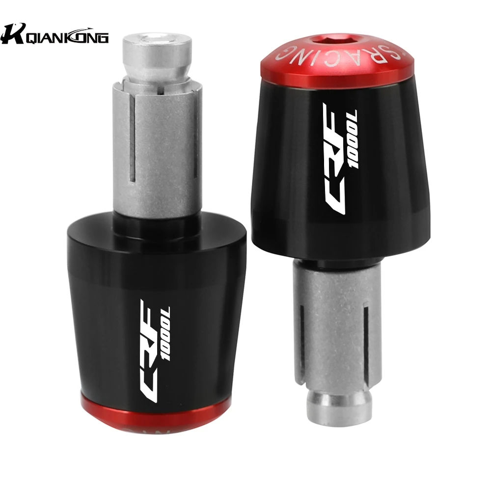 

For Honda CRF 1000 L Africa Twin Adventure Sports 2016-2024 2022 Handlebar Gear Balanced Plug Slider Handle Bar Cap End Plugs