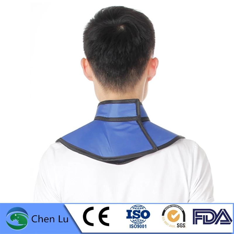 Genuine x-ray protection all-round protective thyroid collar medical ionizing radiation protective 0.35mmpb lead collar