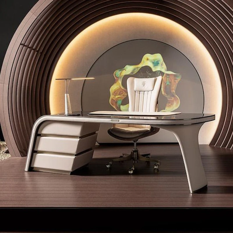 Simple modern desk boss table home fashion computer table