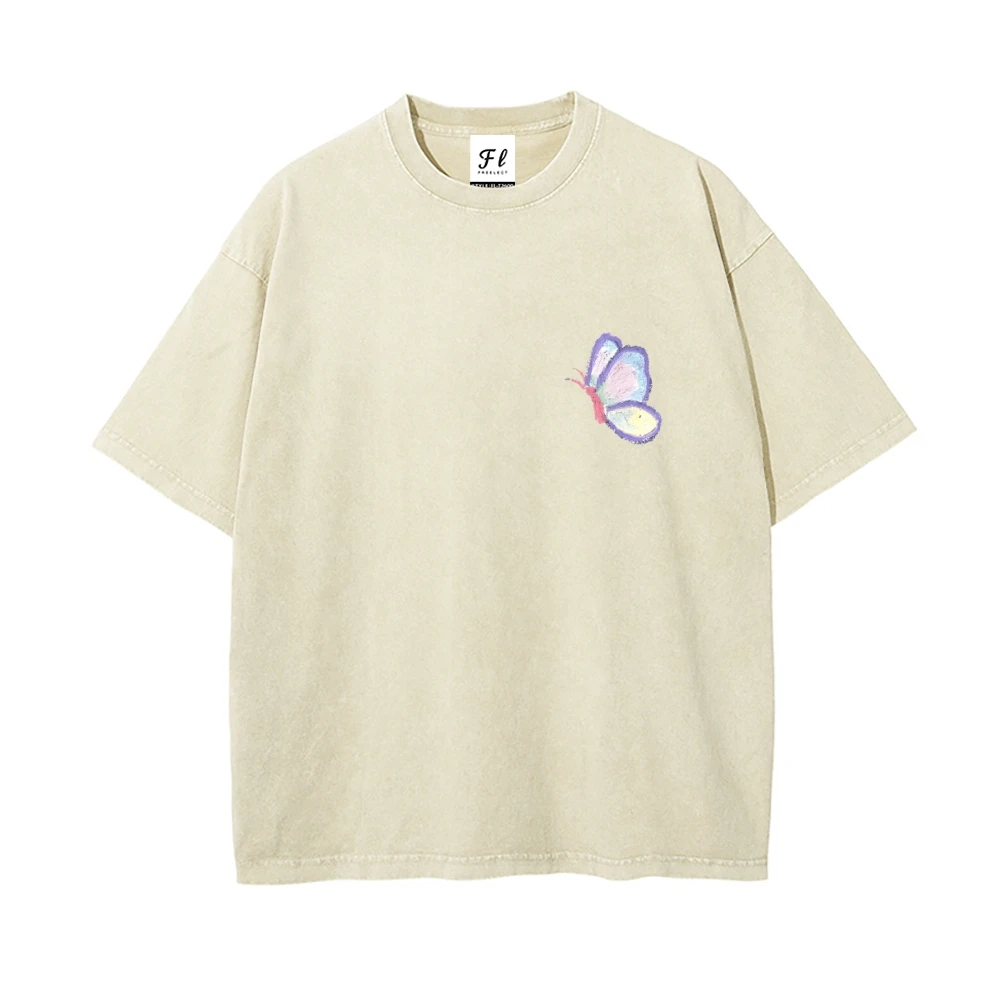 Streetwear femmes t-shirt noir hommes hauts coton confort ajustement décontracté essentiel usage quotidien Style polyvalent garde-robe haut jeune amant
