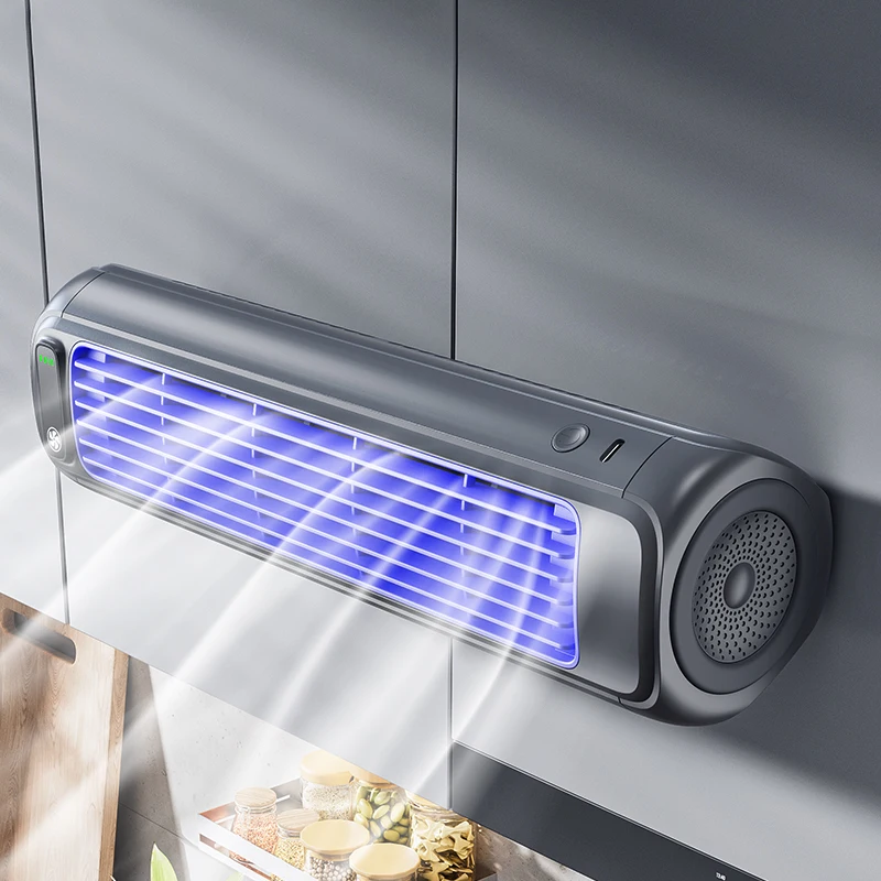 

2000mAh Silent Vertical Air Conditioning Desktop Fan Portable Personal Tower Fan