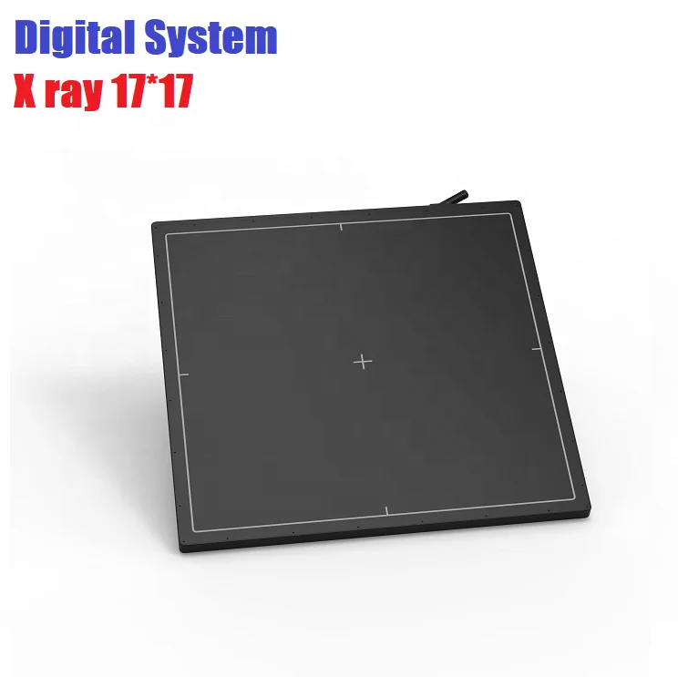 Digital Flat Panel X Ray Detector 17x17'' Wired Veterinary Used Human Used, Veterinary X Ray Machine Digital System