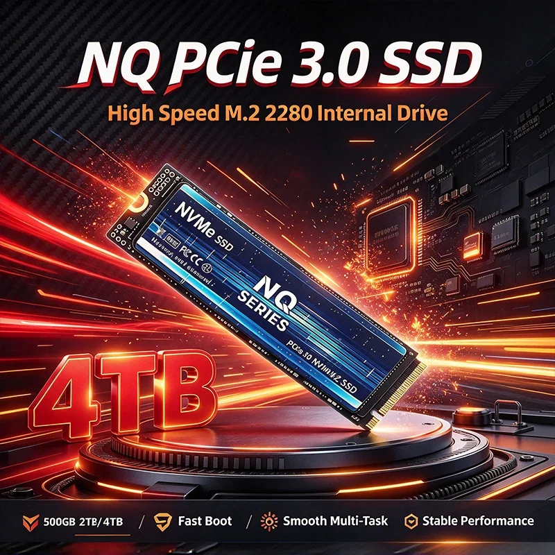 Original New M.2 NVMe PCIe 3.0 SSD High Speed 500GB 1TB 2TB 4TB Internal Drive Storage Upgrade For  Laptop Desktop PC