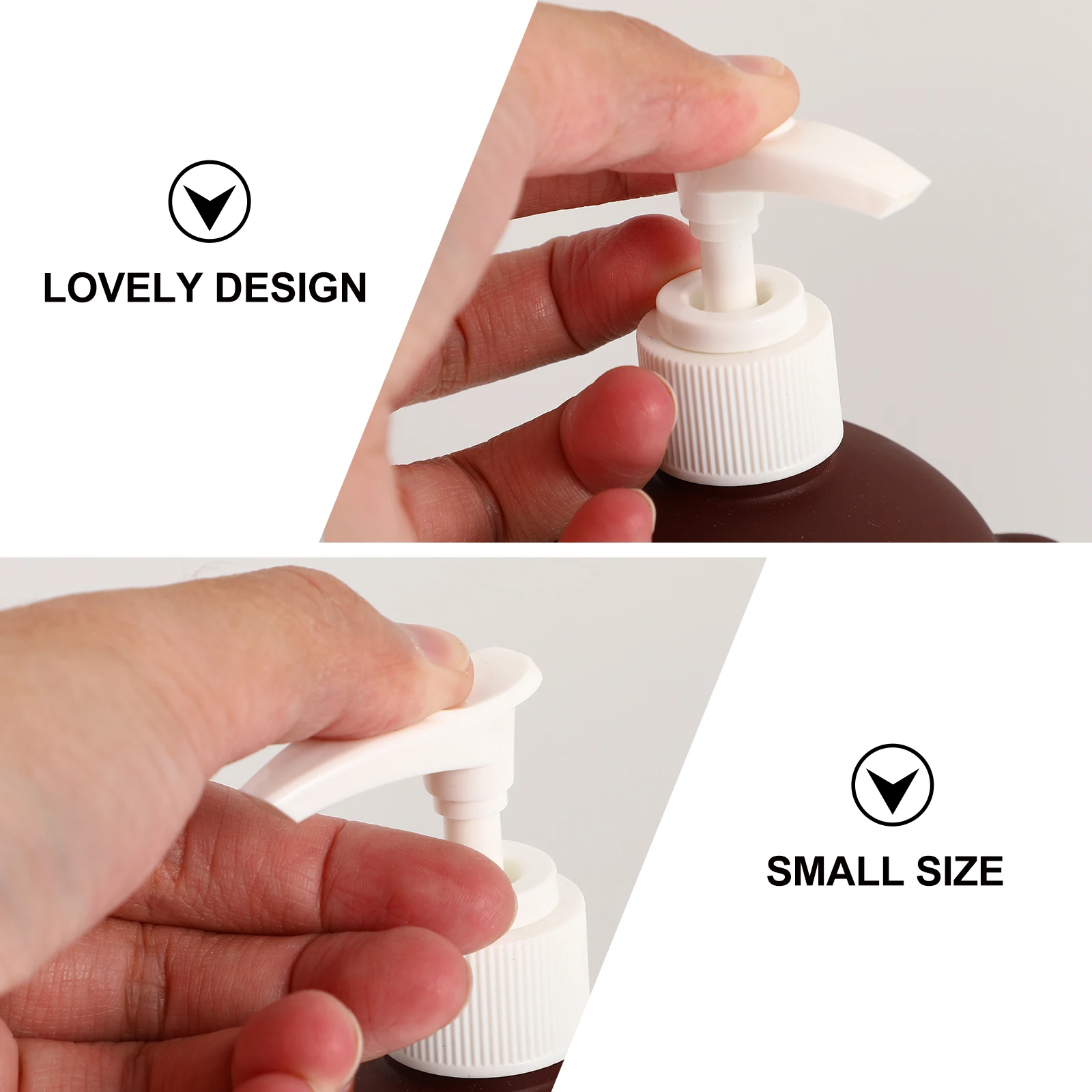 

1Pcs Cartoon Press Lotion Dispenser Shampoo Pump Hand Soap Body Wash Shower Gel Bottle Reusable Lotion Dispenser Bottle