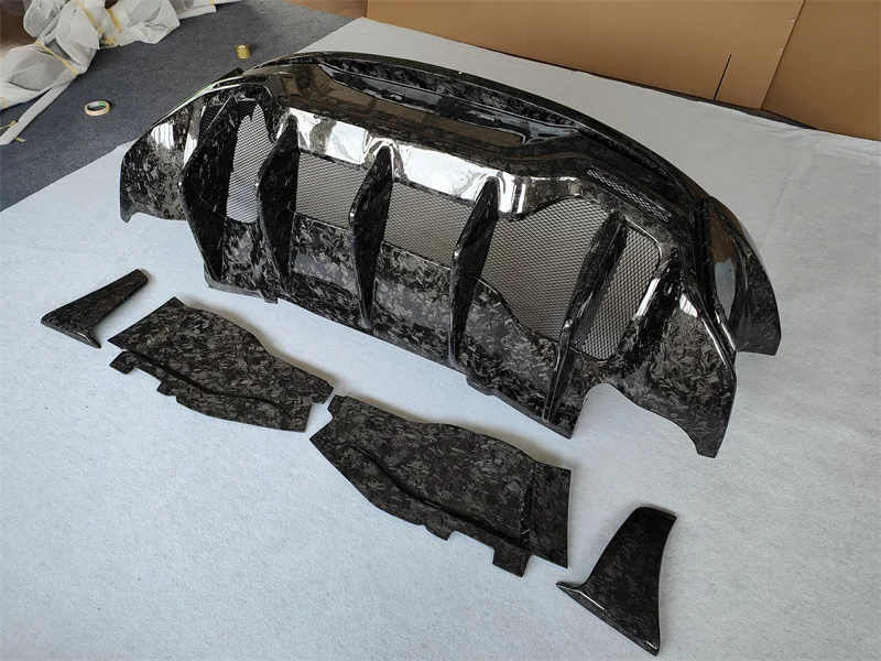 

For Mclaren 570 570s 540 Forged Carbon Fiber Rear Bumper Spoiler Body Kit Upgraded 600LT Performance Parts