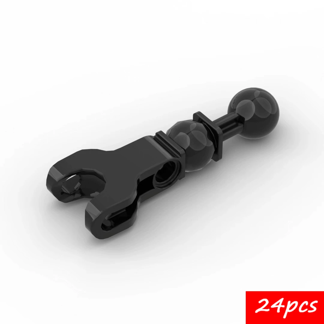 24pcs 90609 2x5 Ball Socket Joint - MOC Building Blocks Parts Compatible with Major Brands for Articulated Arm Mechanism