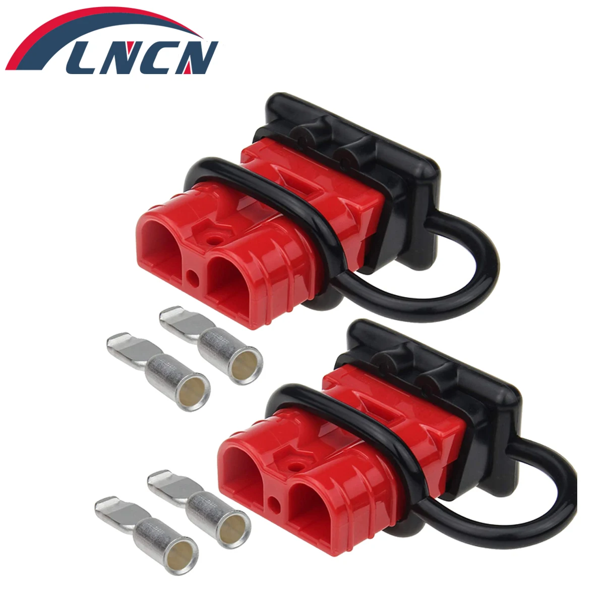 

Battery Quick Connector 50A 12-36V Battery Quick Connect Disconnect Battery Quick Wire Harness Plug Kit for Motor Winch Trailer