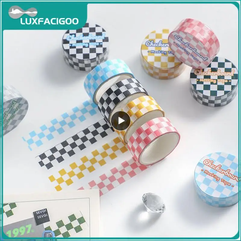 Pegatinas de manual duraderas adhesivas, dibujos animados minimalistas de moda, sin residuos, álbum de recortes, fuerte dureza, diario