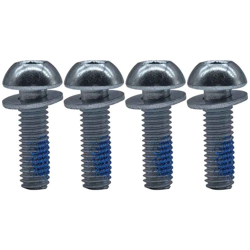 

4pcs V Brake Fixing Screw Bicycle Mountain Bike V Brake M6x20 Caliper Fixing Screws Anti-corrosion Silver Bike Accessories