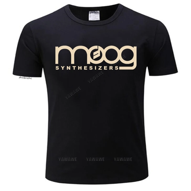 Мужская Роскошная футболка с круглым вырезом, брендовая черная футболка с синтезатором Moog, черная футболка с коротким рукавом, Высококачественная хлопковая футболка для мужчин Мужская Роскошная футболка с круглым вырезом, брендовая черная футболка с синтезатором Moog, черная футболка с коротким рукавом, Высококачественная хлопковая футболка для мужчин