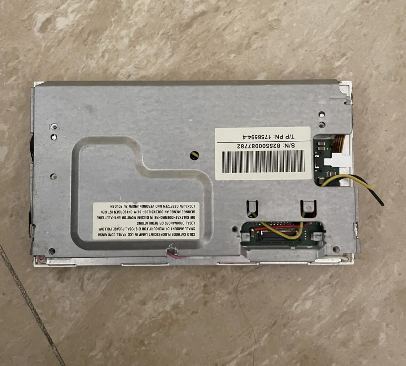 

LQ065T5DG30 LQ065T5DG02 оригинальный 6,5 дюймовый бортовой навигационный дисплей