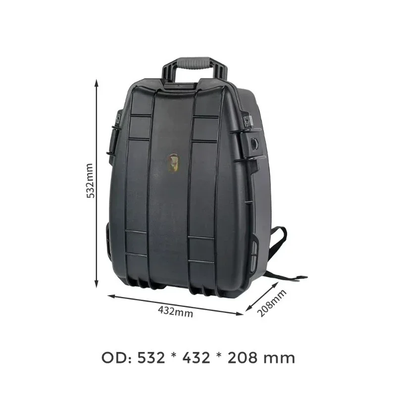 Everest Outdoor Sports IP65 Waterproof Equipment Tool Backpack Hiking Travel Camping Backpack Bag