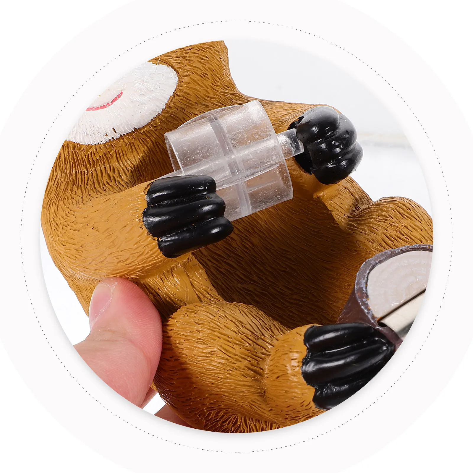 animal-modeling-tape-dispenser-sloth-design-desktop-tape-cutter-resin-material-heavy-duty-convenient-office-study-supply