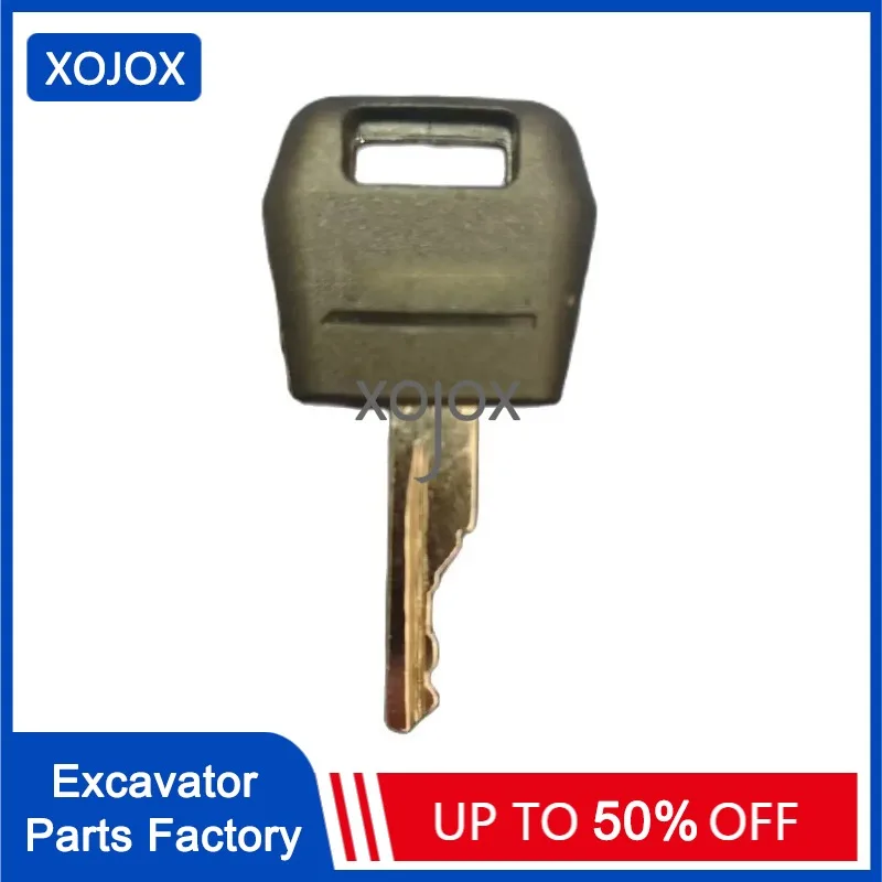 

XOJOX 50pcs Tractor Skid Steer Loader Key D250 Ignition Key Starter Lock Power Switch