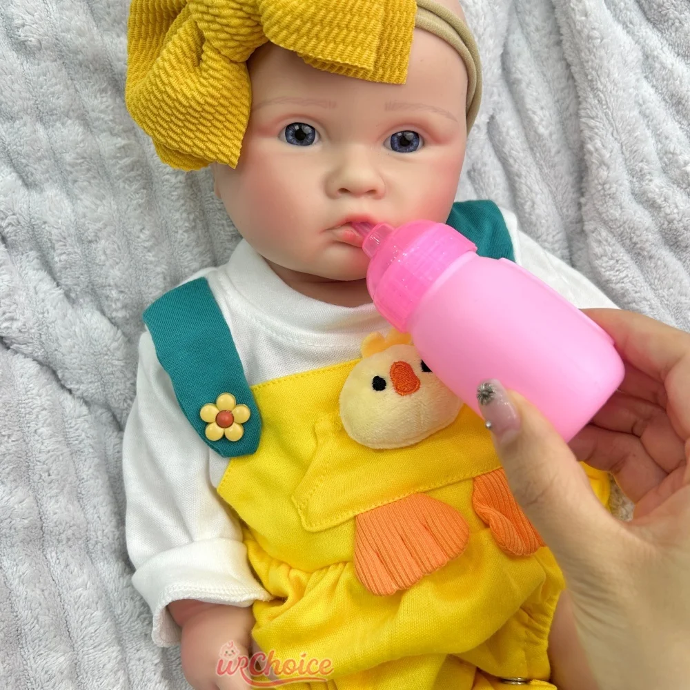 ตุ๊กตาซิลิโคนนุ่มเหมือนจริง ขนาด 45 ซม. น่ารัก ทำมือ มีเส้นเลือดที่มองเห็นได้ ของเล่นปลอบใจสำหรับผู้ปกครองมือใหม่