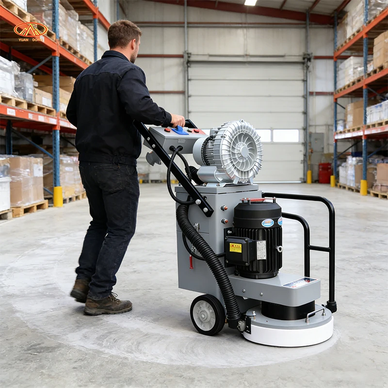 2026 Neuer 400mm Elektrischer 220V Betonbodenschleifer Betonboden-Oberflächenschleifer Aktualisierung
