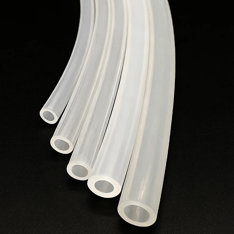 1/2/3/5/10M Food Grade Silicone Hose Id 2‑18Mm Anti‑Aging Wear‑Resistant High Temperature Resistant Drinking Water Delivery Hose
