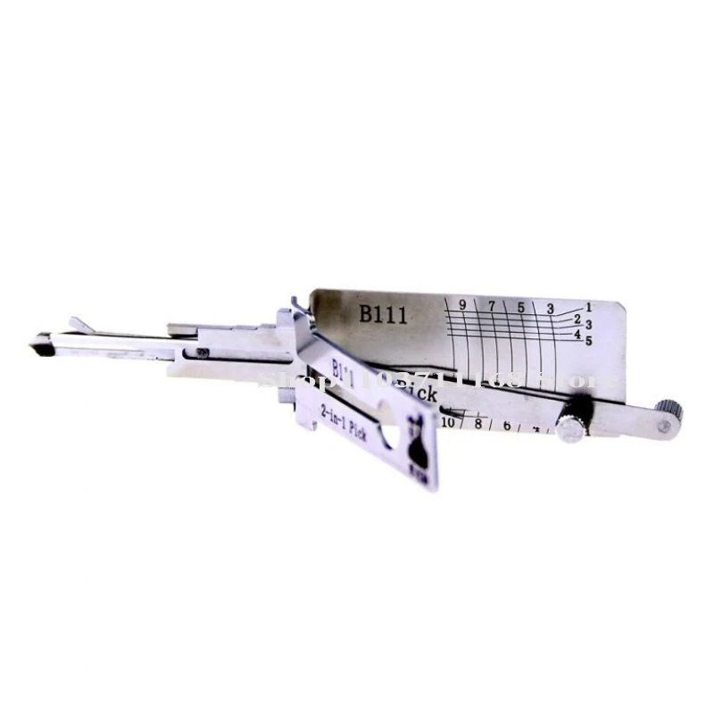 1 шт. Lishi 2in1 B111 декодер и выборка предназначена для GM, FOR HUMMER, для GMC [GM Z Keyways] Ganzua, сбор автомобильных ключей