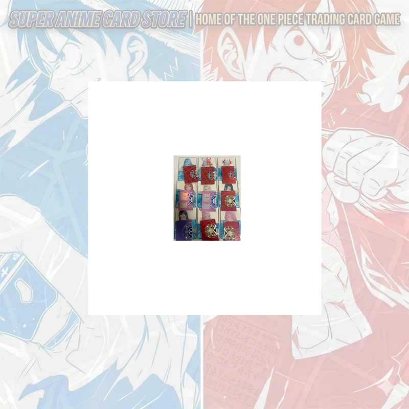 Japanese Anime ONE PIECE Resin Cards Nefertari D. Vivi Boa Hancock Shirahoshi Nico Robin  Yamato Perona Collectible Cards