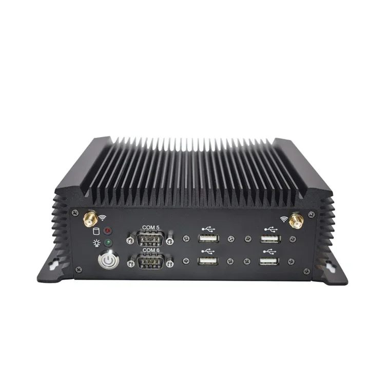 Fanless industrial control host mini industrial computer small host i5i7 dual network 6 serial port embedded microcomputer