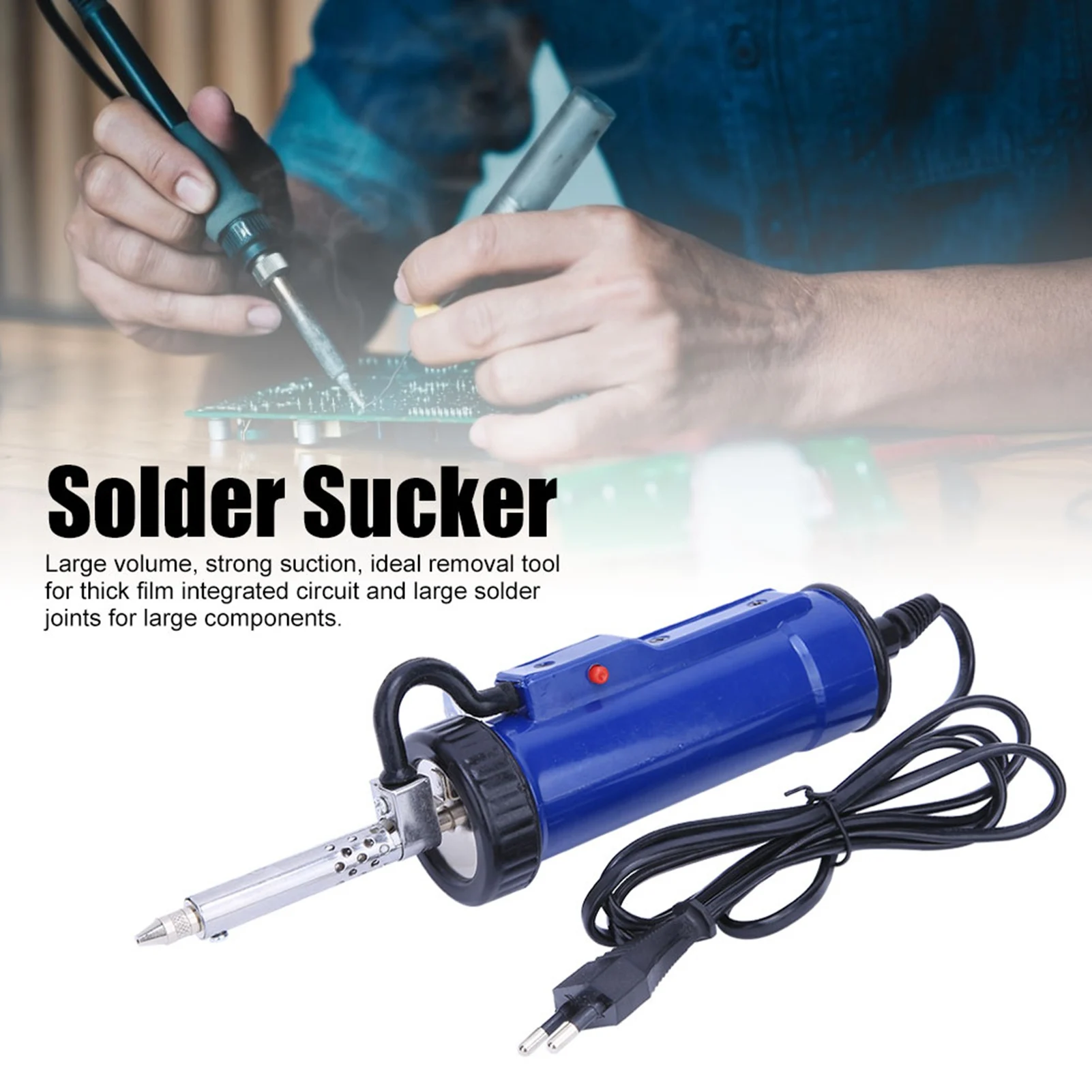 ADT‑3 30W Full Automatic Electric Solder Sucker Desoldering Pump Tool