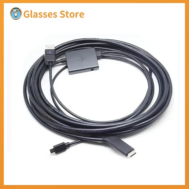 For VR HP Reverb G2 Glasses Cable Data 6M Cable 1nd High Speed USB Type-C Connector And DisplayPort Connector