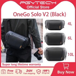 PGYTECH OneGo Solo V2 Camera Shoulder Bag 4L 6L 10L Crossbody Camera Sling Bag Outdoor Travel Bag For Sony /Canon/ Nikon