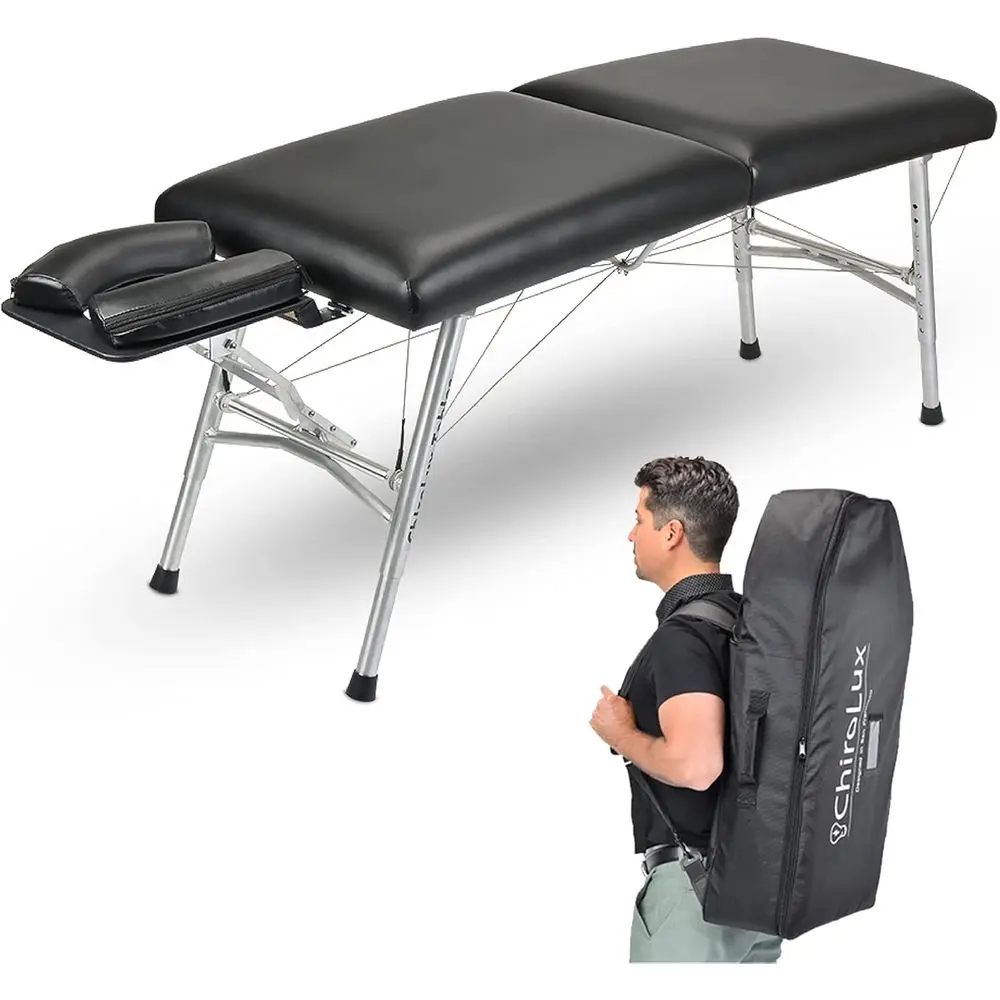

Professional-Grade Lightweight Chiropractic Table with MagLock for Optimal Stability and Easy Setup