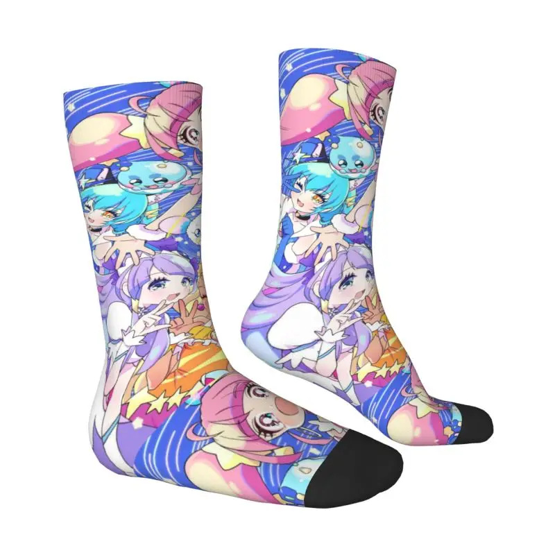 Custom Pretty C-Cures Men Women Crew Socks Unisex Fun 3D Printing Sweet Angel Dress Socks
