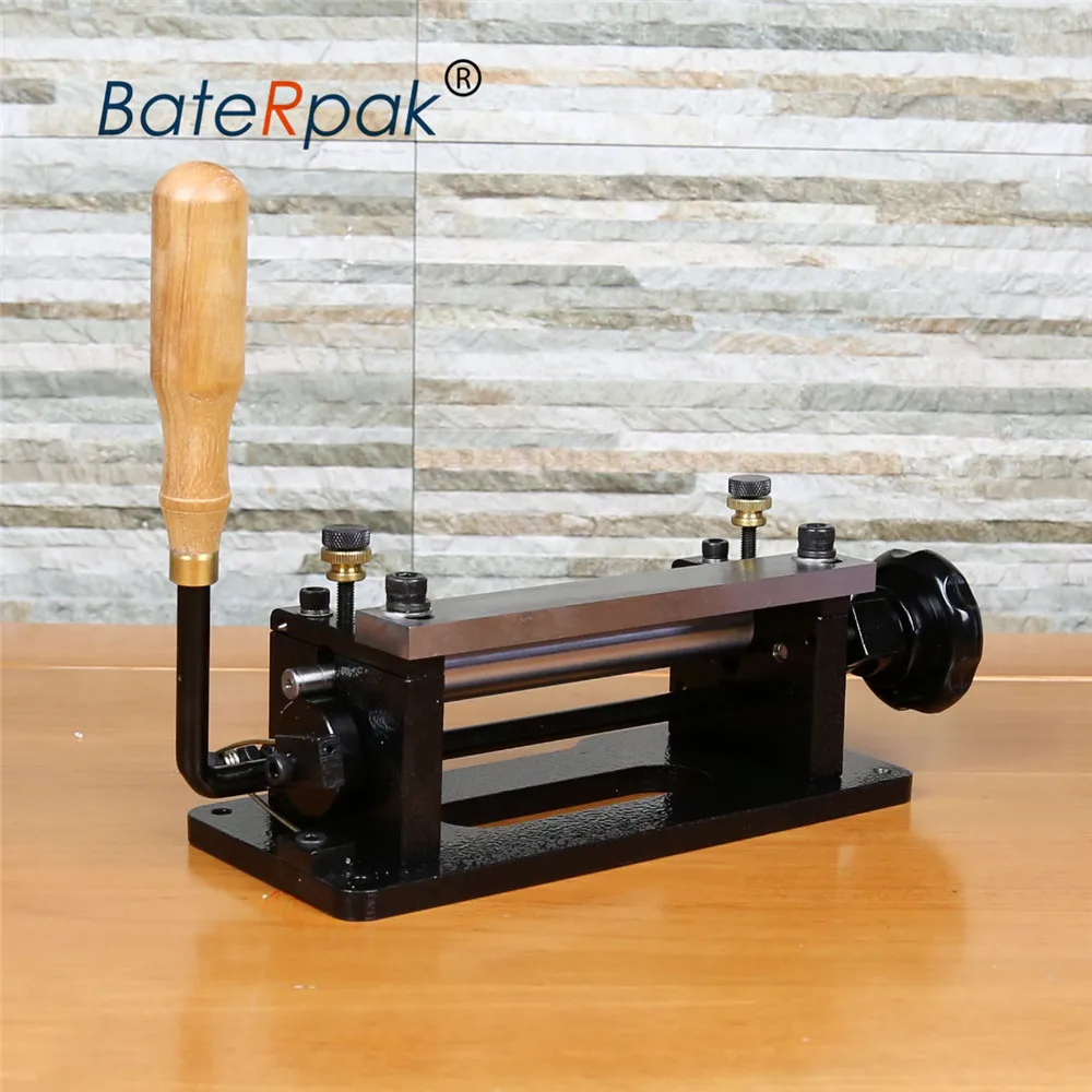 Skiver manuel en cuir BateRpak, outils de pelage du cuir, machine de peau de pelle de bricolage, séparateur de cuir, 806, 6 pouces