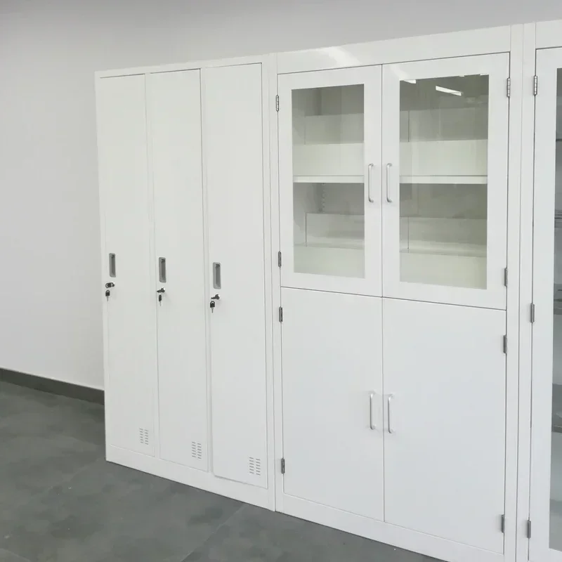 Modern Anti-Rust Acid-Alkali Resistance Steel Reagent Storage Cabinet For Laboratory School Workshop Hospital Or Biology Use