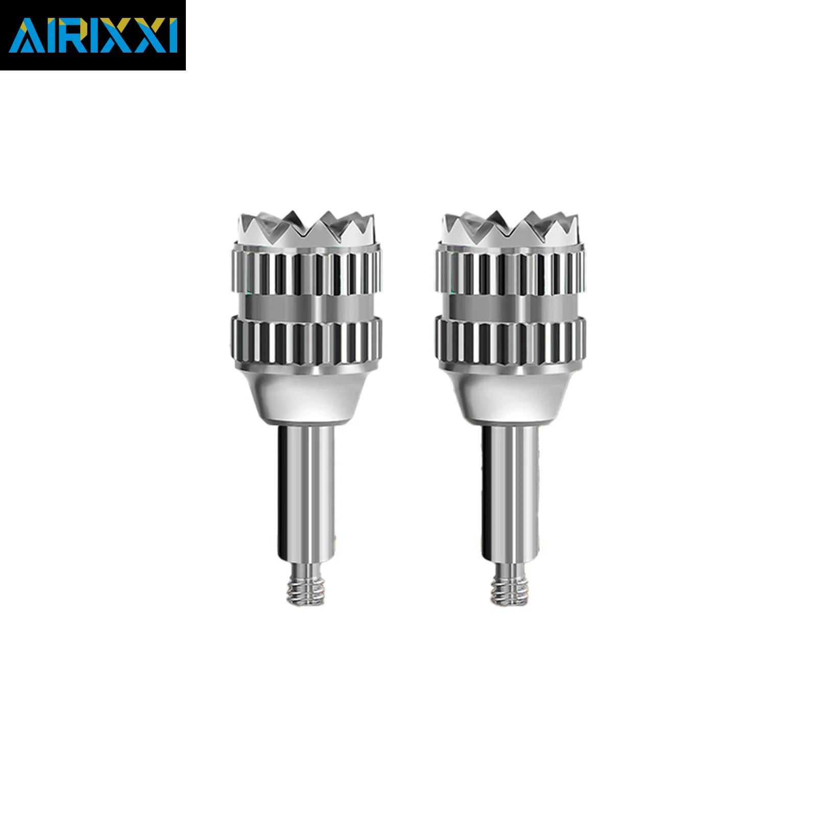 1 Pair Stainless Steel Remote Controller Joystick Thumb Stick For DJI FPV Remote Controller 2 3 DJI RC Pro Drone Accessory