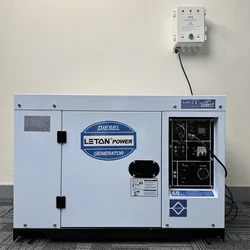 LETON Power 10kVA 12kVA Elektryczna roślina przenośna Super cicha elektryczna 10kw 10kw Generator do użytku domowego 10kw