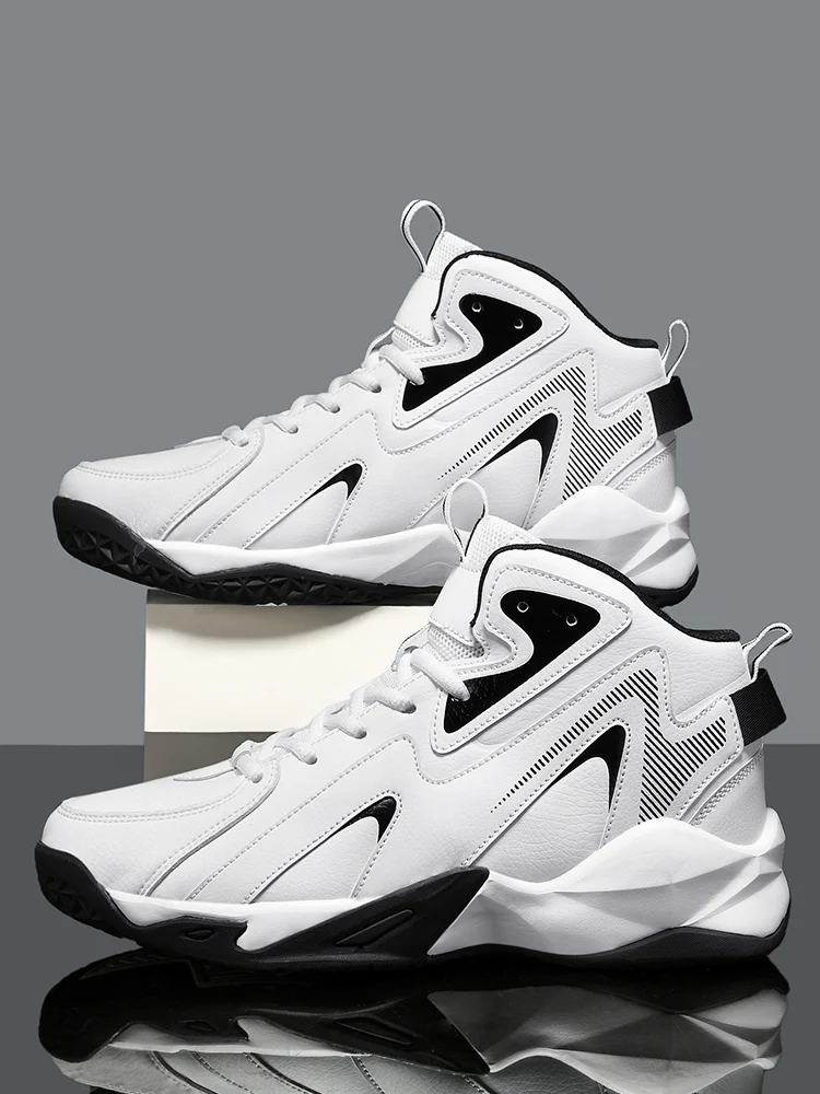 New Hot Sale Unisex Sports Wear-resistant Professional Training Ground Basketball Shoes Soft Sole Running Shoes Very Good