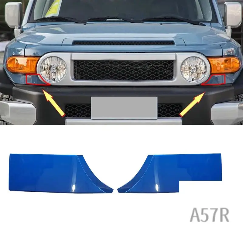 

7R-Left Front Bumper Filler Cover 52513-35100-J0 For Toyota FJ Cruiser 2007-2014 Fender Corner Headlight Lower Trim Plate Parts