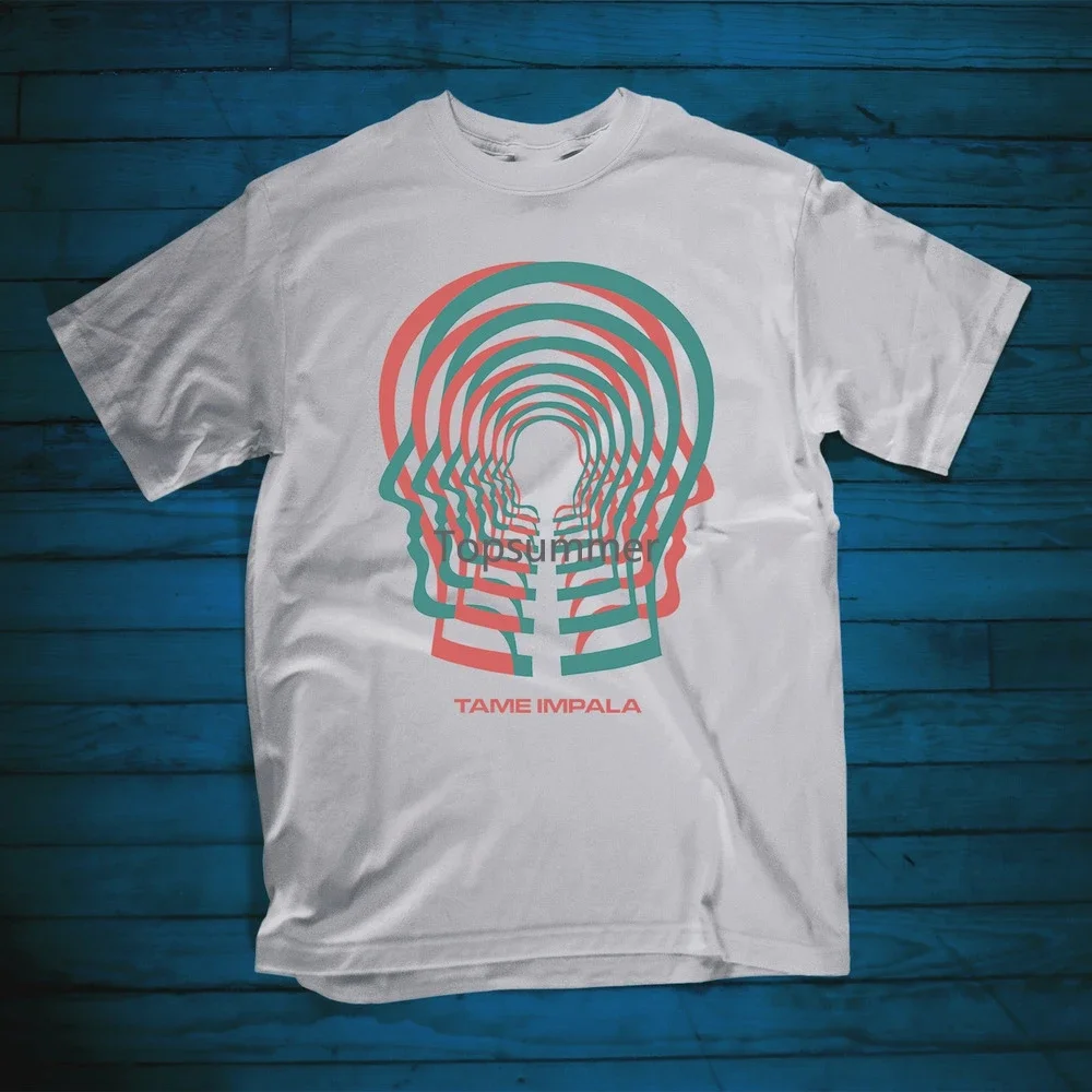 Tame Impala Band White Unisex T-Shirt For Men Women