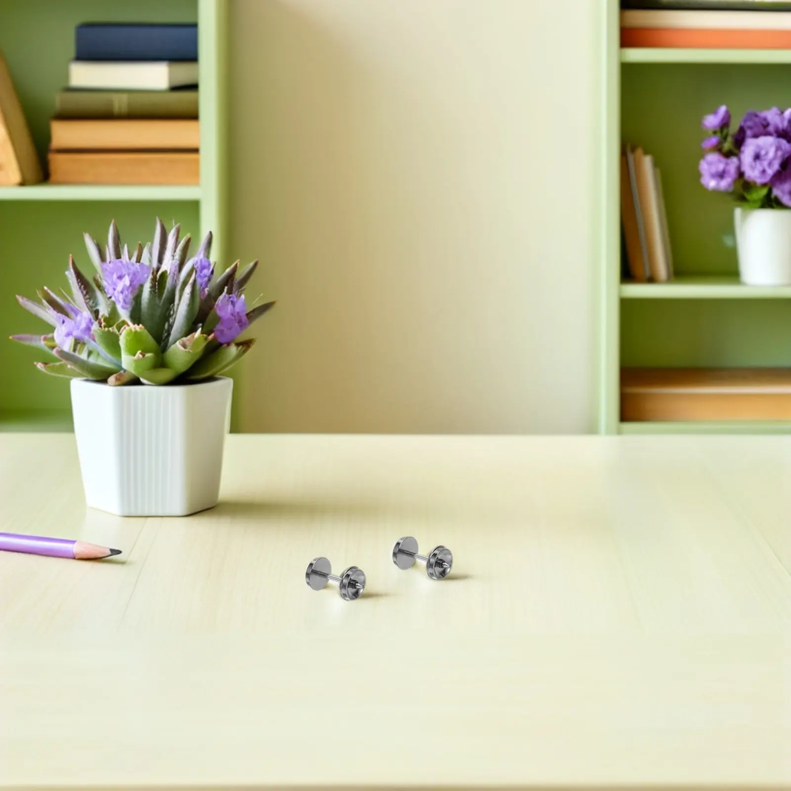 

Пара высокоточных колес из сплава для электрических поездов, сменные DIY-аксессуары для снижения шума и плавной работы