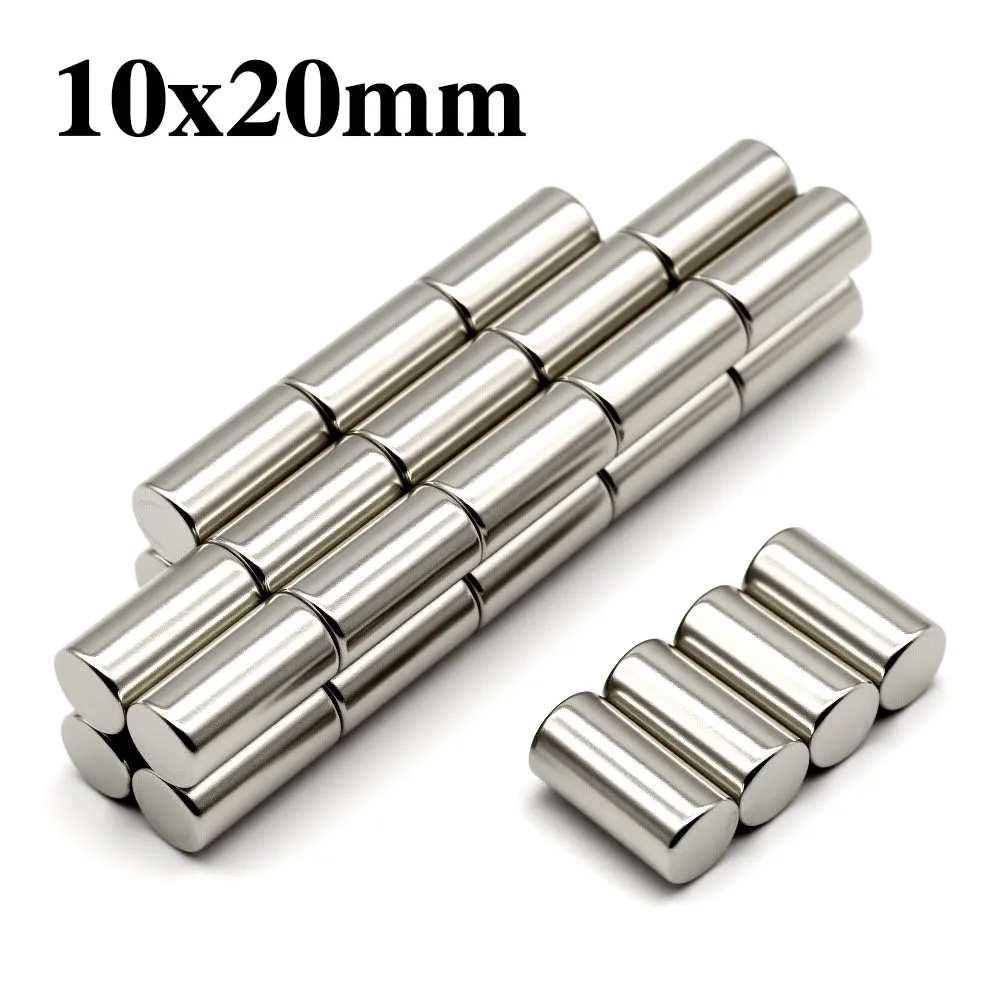 

10x20mm Super Powerful Round Magnet Neodymium Magnet NdfeB N35 Strong Permanent Magnetic imanes Refrigerator Magnet 10*20