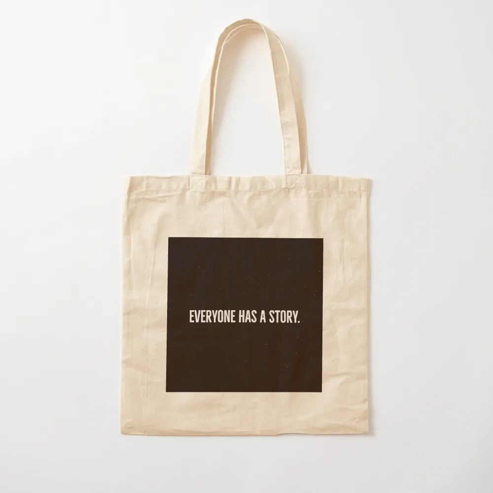 Everyone has a story wallpaper Tote Bag Custom bag Eco bag ecological bags Shopper handbag