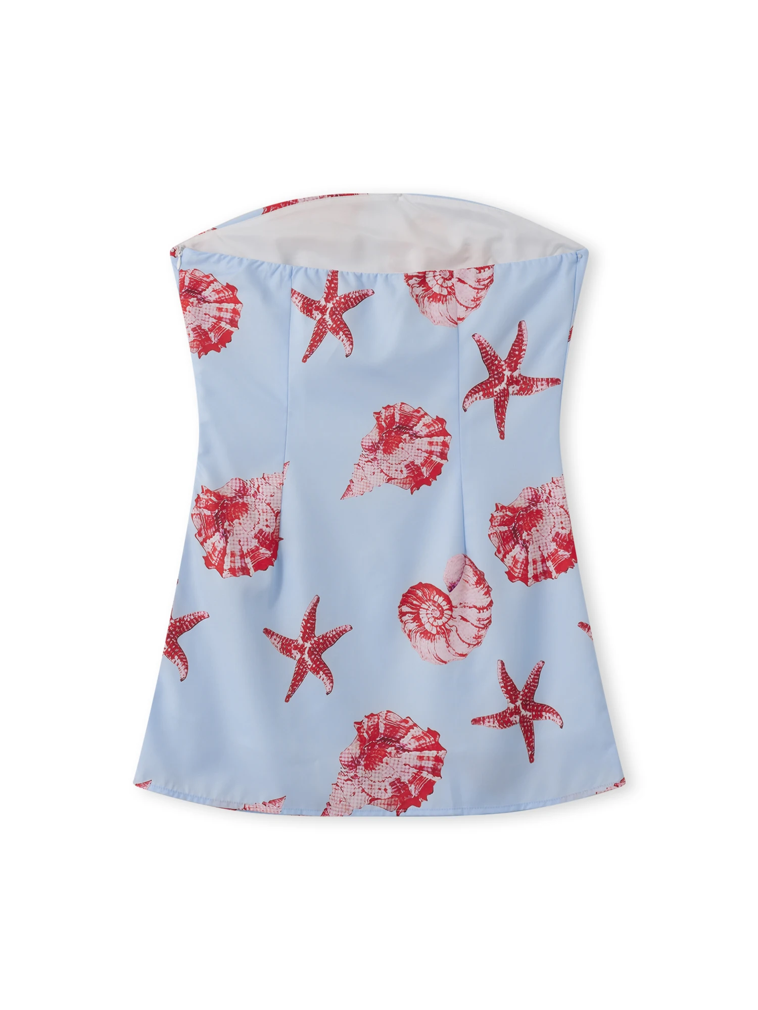 Sukienka maxi damska z nadrukiem łusek syreny, wiązana na szyi, elegancka, bez rękawów, z odkrytymi plecami, długa do podłogi, wieczorowa, z rozcięciem.