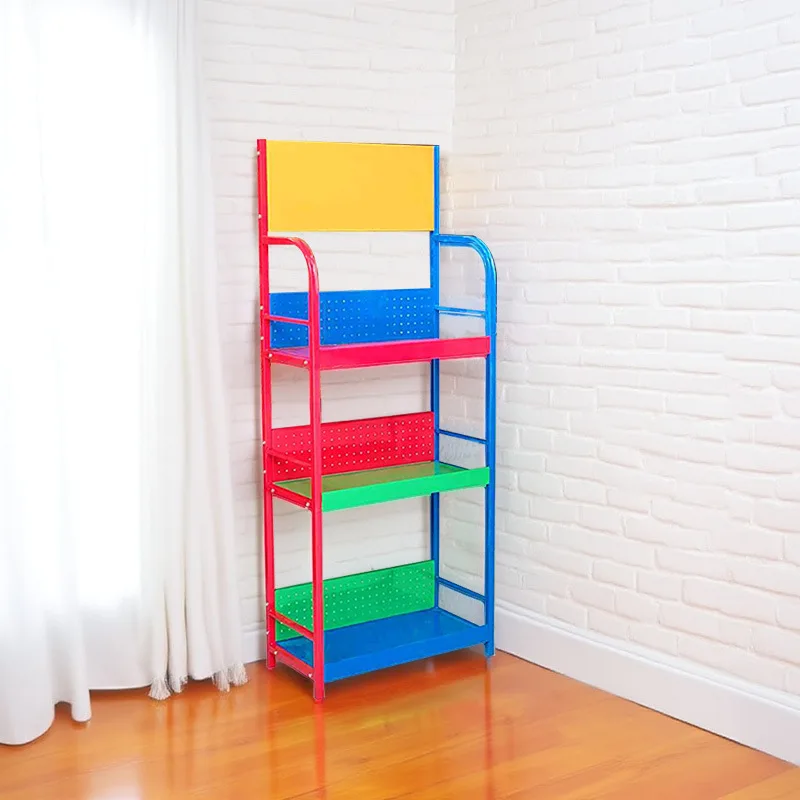 Rainbow Shelf Convenience Store Multi-layer Snack Display Shelf