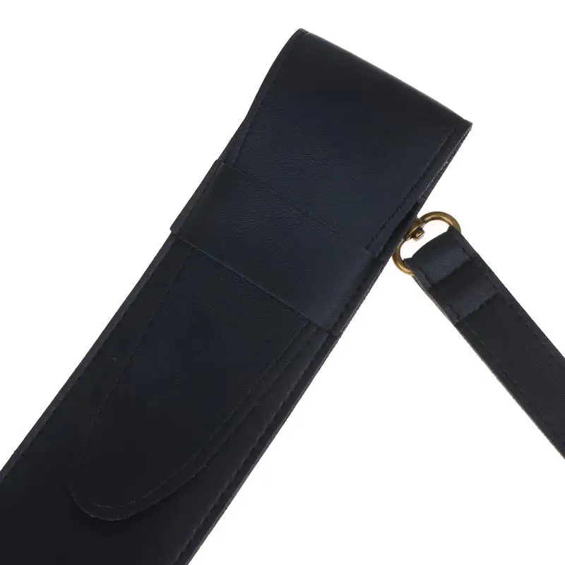 Tragbare Trommelstöcke-Tasche, Trommelstöcke-Etui aus PU-Leder, Trommelstöcke-Halter für alle Trommelstöcke und Schlägel. – Detail 9