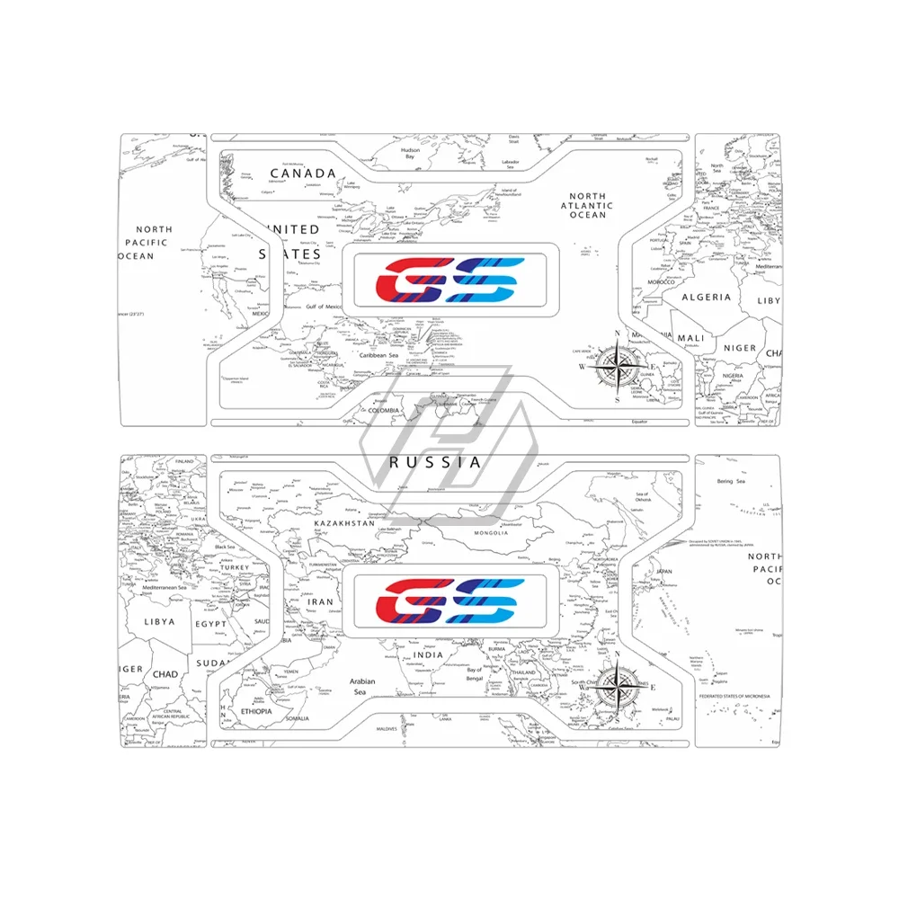 สําหรับ BMW Vario กรณี 2004-2012 Easy Remove รถจักรยานยนต์สติกเกอร์สําหรับ F800GS F850GS G310GS F750GS R1200GS R1250GS