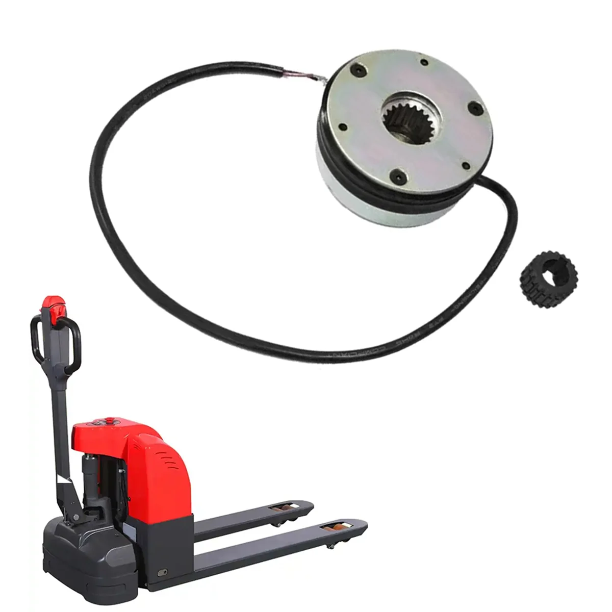 24V 20W Brake 508098520002 for Nobelift Forklift Pallet Truck EPT15 Brake Disc 46006D-6N-24V-15-5-E -T45C