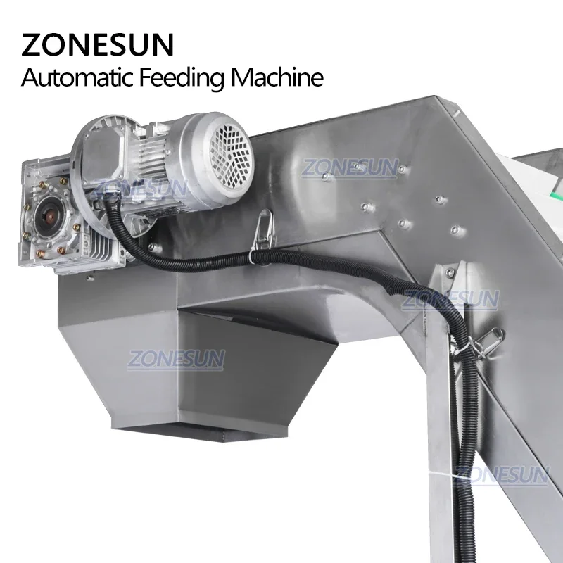 ZONESUN ZS-SLJ2 la machine d'alimentation automatique de cacahuètes de granule de matériel de nourriture de coutume pour la chaîne de production