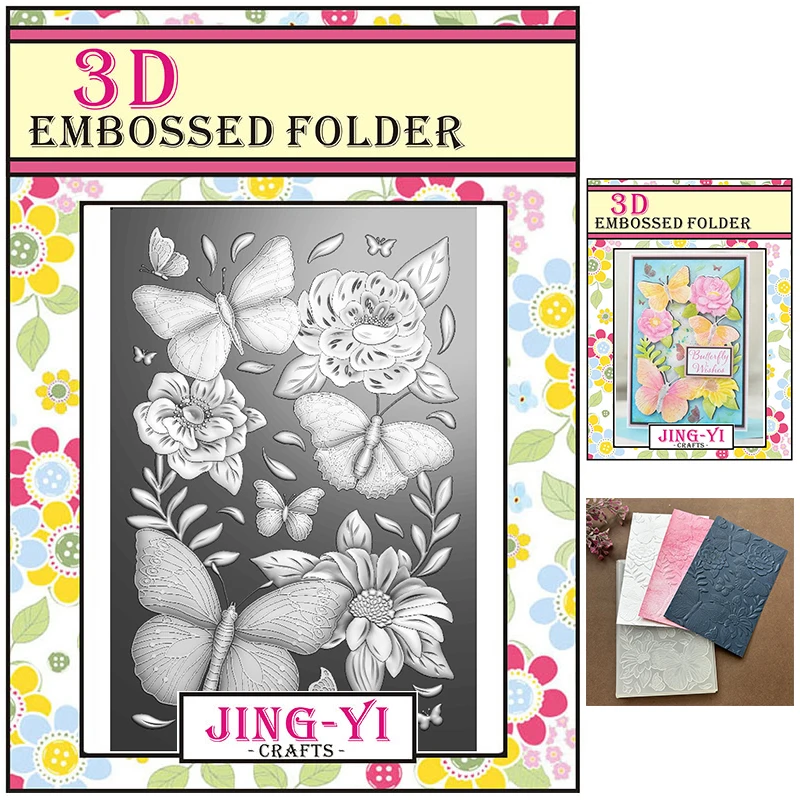 2024 New Die 3d Embossing Folder Scrapbooking Tools Dies Materials DIY Craft Supplies Photo Album to Album Decor Card Background