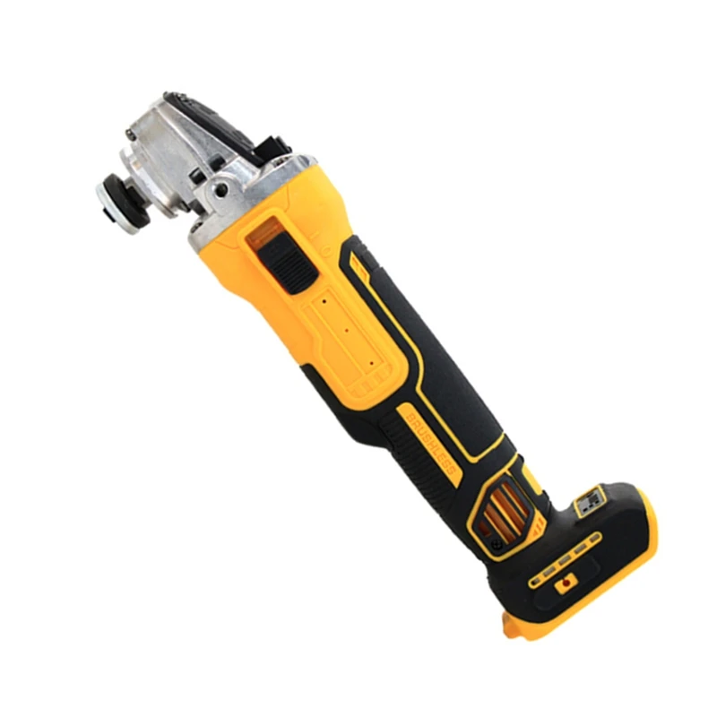 For Dewalt 18V 20V Battery Cordless Brushless Angle Grinder 125Mm Angle Grinder Power Tools For Metal,Stone,Wood Cutting