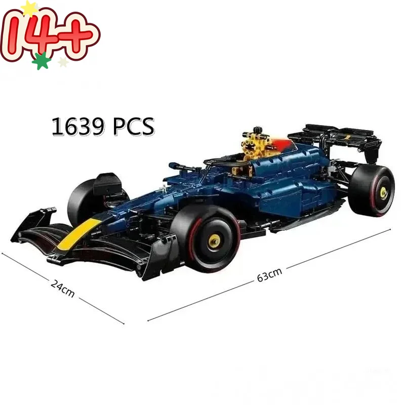 2026 Technology 42206 Fórmula Uno Racing Red Bull Team RB20 F1 Coche de Bloques Ensamblado 42207 Modelo de Juguete Regalo para Adultos Decoración