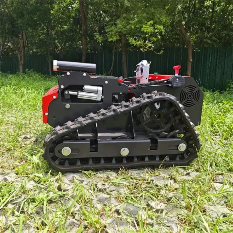 Cortador de grama robô personalizado, autopropelido, controle remoto, cortador de grama, satélite, gps, sem fio, alta