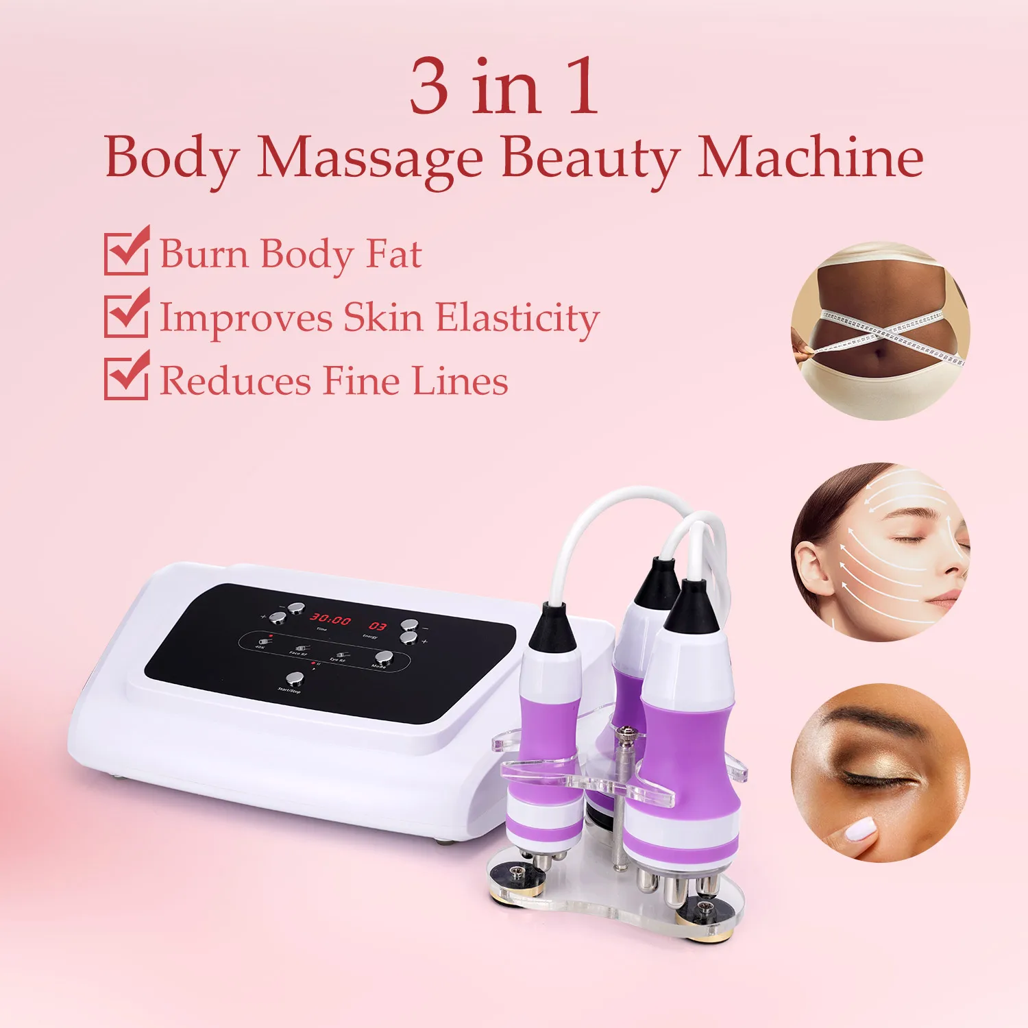 Aristorm S Shape Cavitation 2.0 Machine 40K Ultrasound Body Shape Facial Lifting home appliance body shaping massage equipment